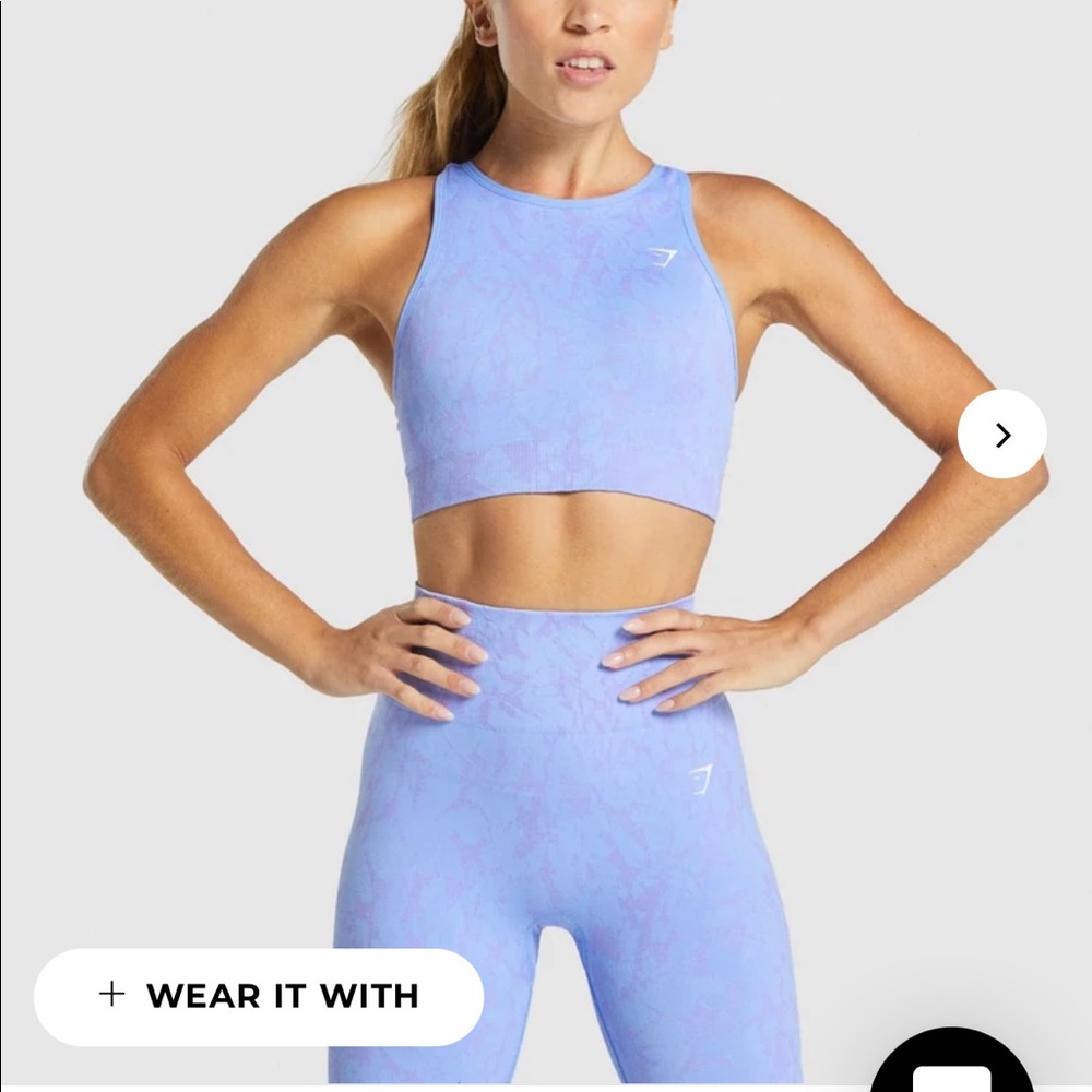 Gymshark Adapt Animal Seamless Sports Bra. Size Medium.